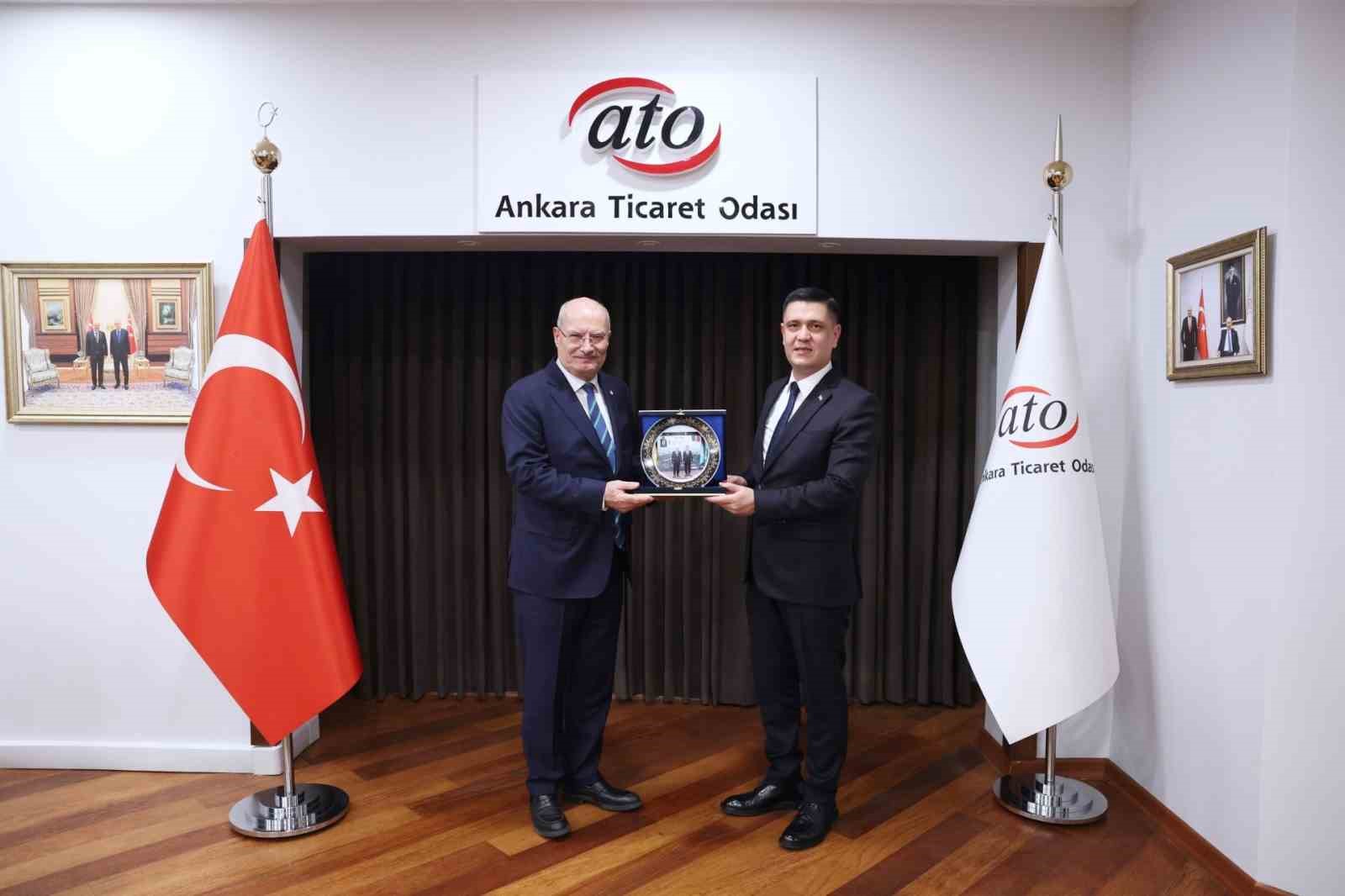 ATO Başkanı Baran: "Ticaret hacmimizi kısa s&uuml;rede 5 milyar dolara &ccedil;ıkarmayı hedefliyoruz"
