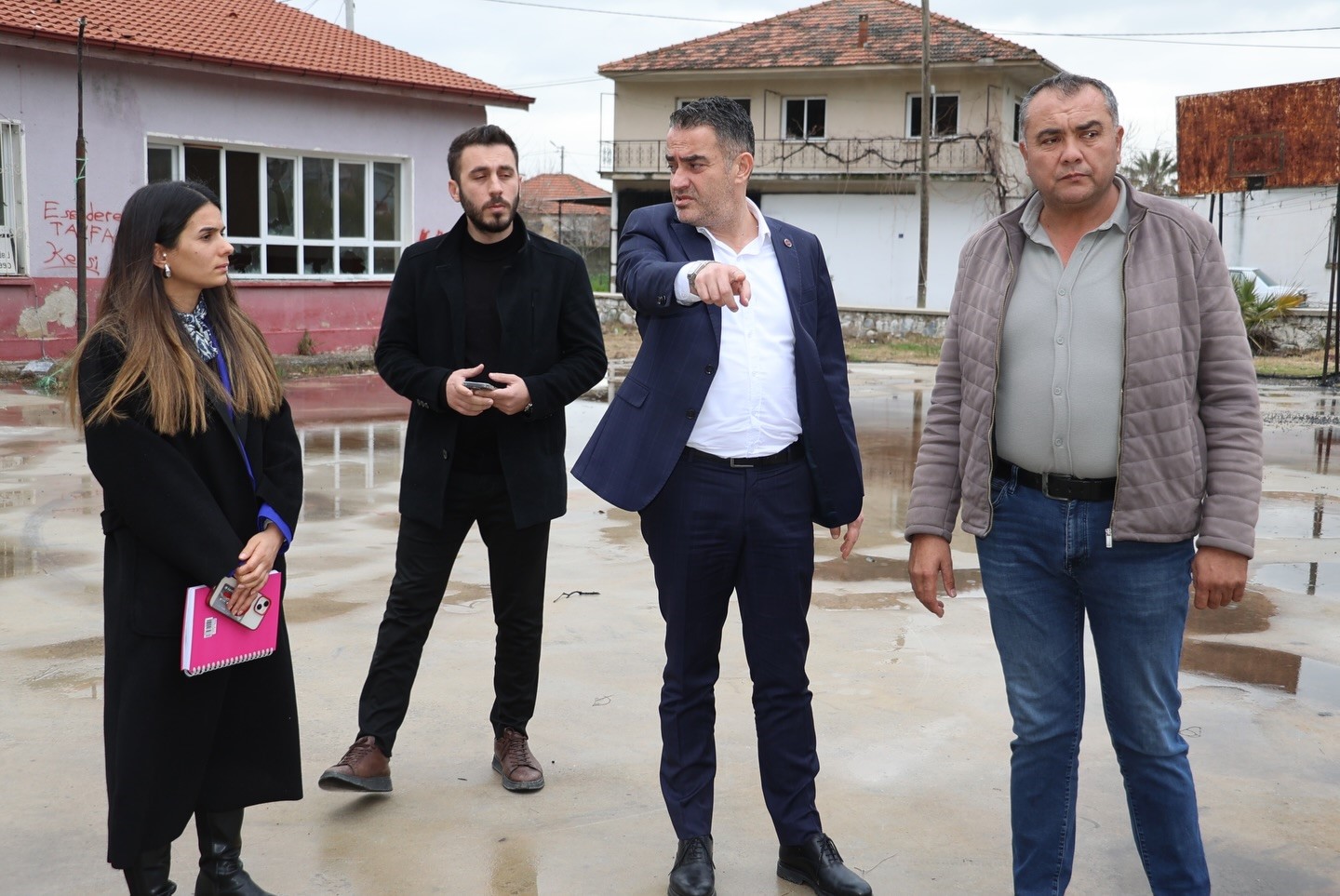 Başkan Arıcı, ’Haydarlı İlkokulu’ için düğmeye bastı