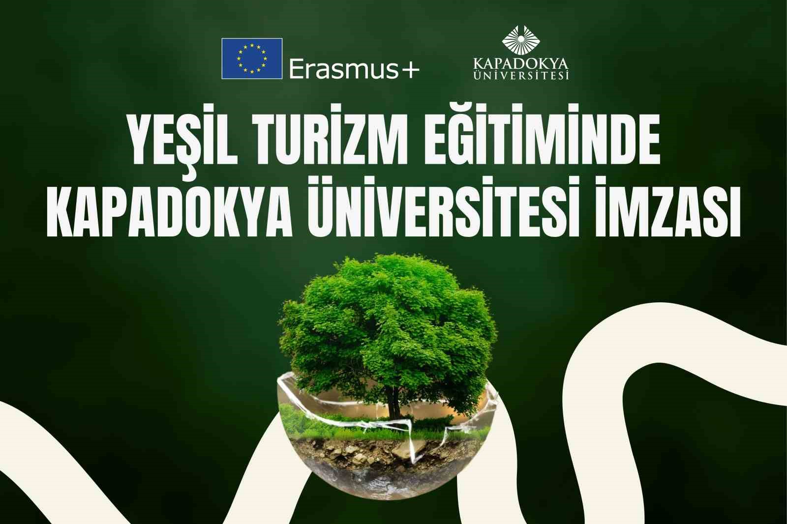 Yeşil turizm eğitiminde Kapadokya Üniversitesi imzası