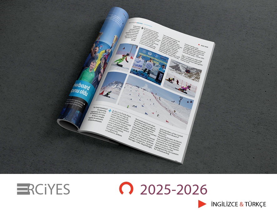 Kayseri&rsquo;nin iki dilli tek turizm dergisi &lsquo;Erciyes&rsquo; 10&rsquo;uncu sayısı ile okurlarının karşısında
