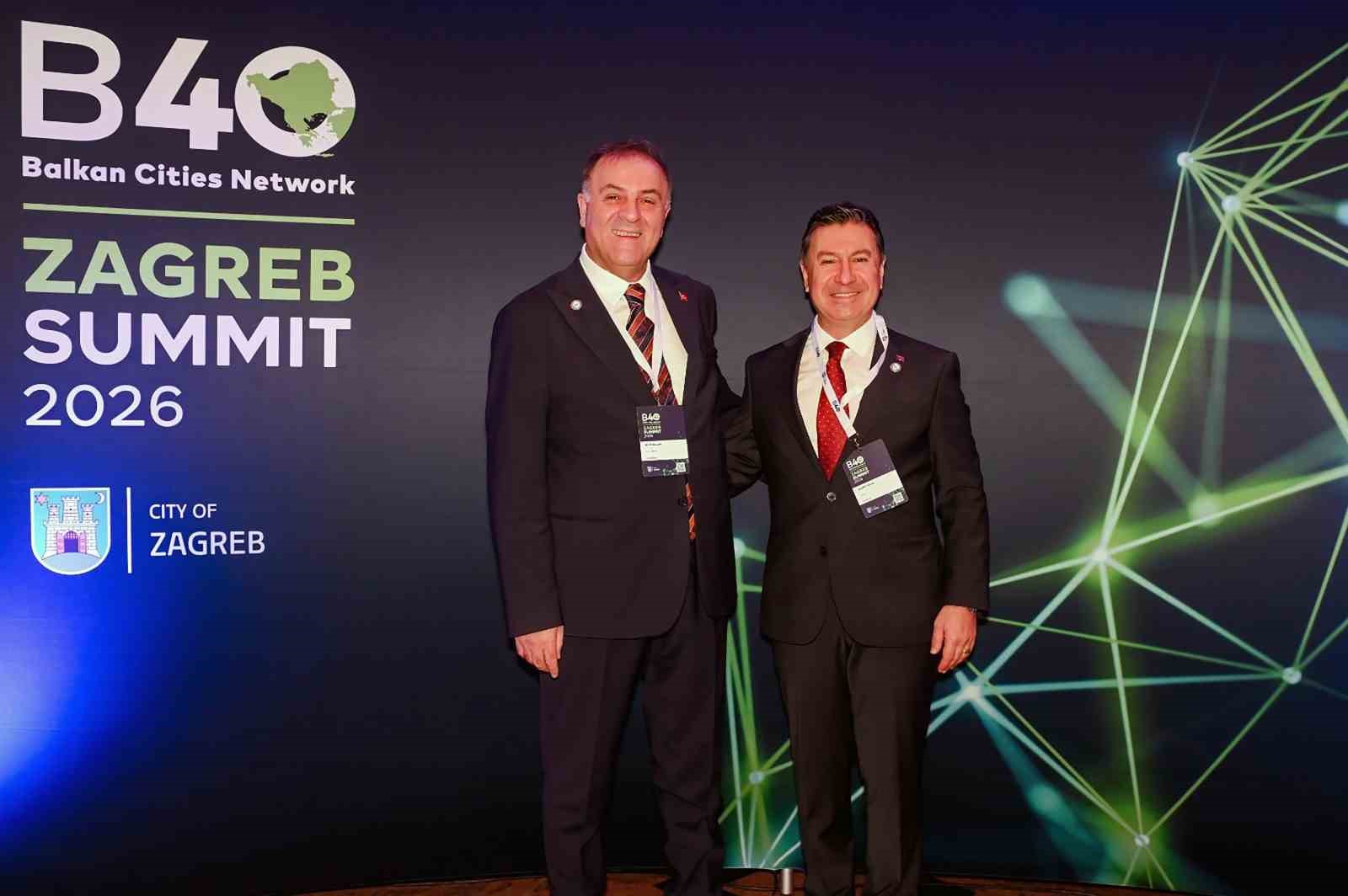 Başkan Aras B40 Zirvesinde k&uuml;lt&uuml;r, turizm ve yerel demokrasiyi anlattı
