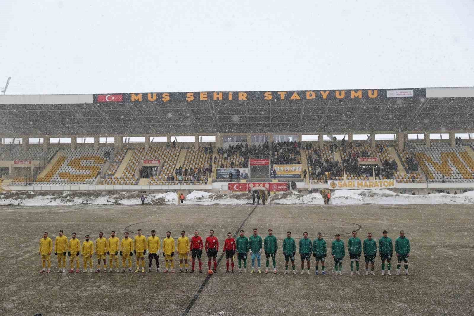TFF 2. Lig: Muş Spor Kulübü: 1 -  Kırklarelispor: 0