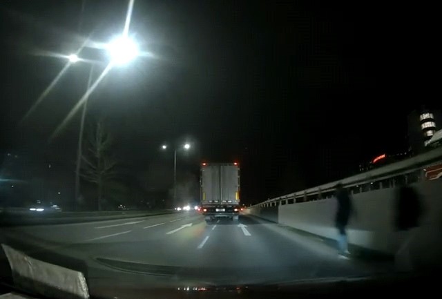 Eskişehir &Ccedil;evreyolu&rsquo;nda y&uuml;rekleri ağza getiren g&ouml;r&uuml;nt&uuml;ler
