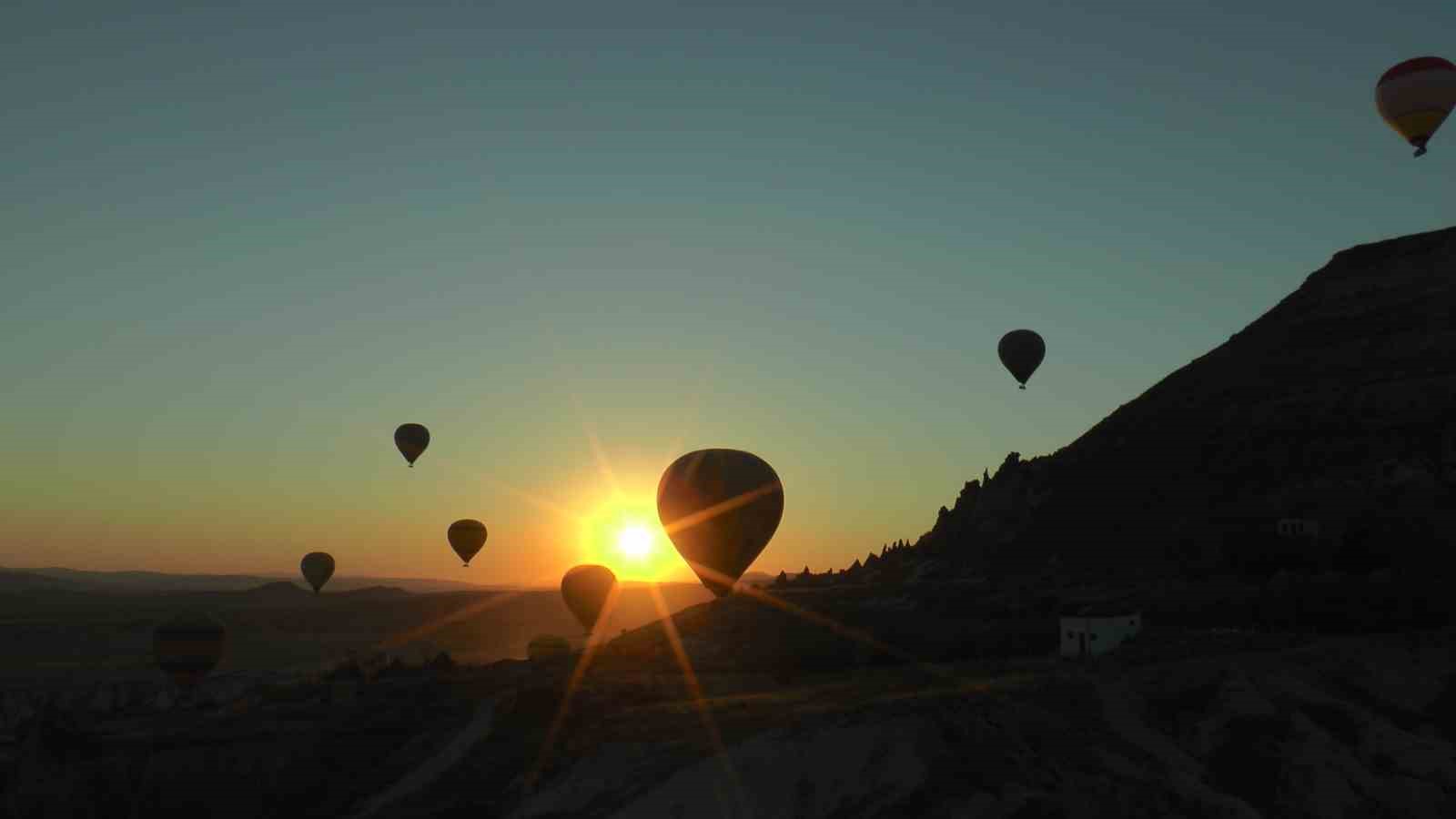 Sıcak hava balonlarına r&uuml;zgar engeli
