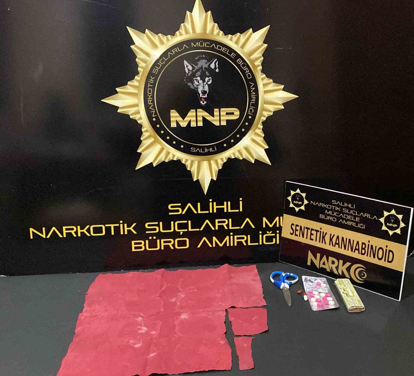 Manisa’da 5 bin 500 içimlik uyuşturucu ele geçirildi