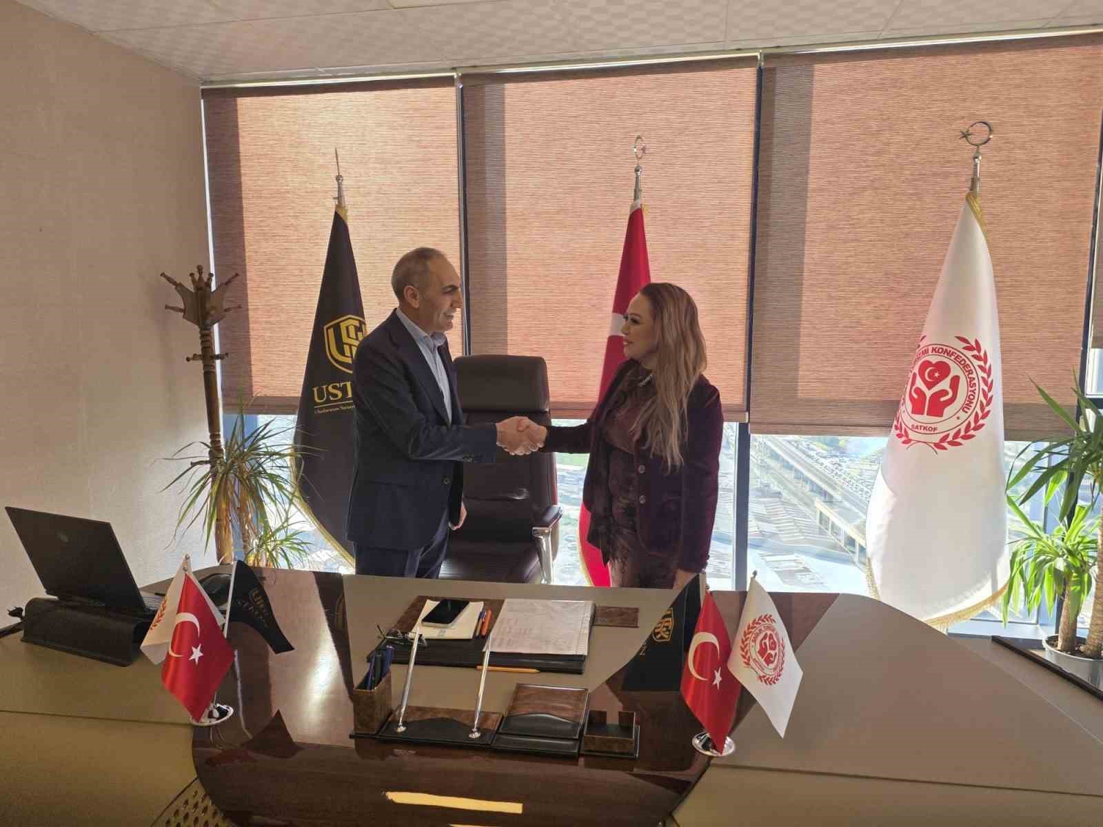 Satkof ve Ustkon İzmir İl Başkanlığı ofisi yönetim buluşması gerçekleştirildi