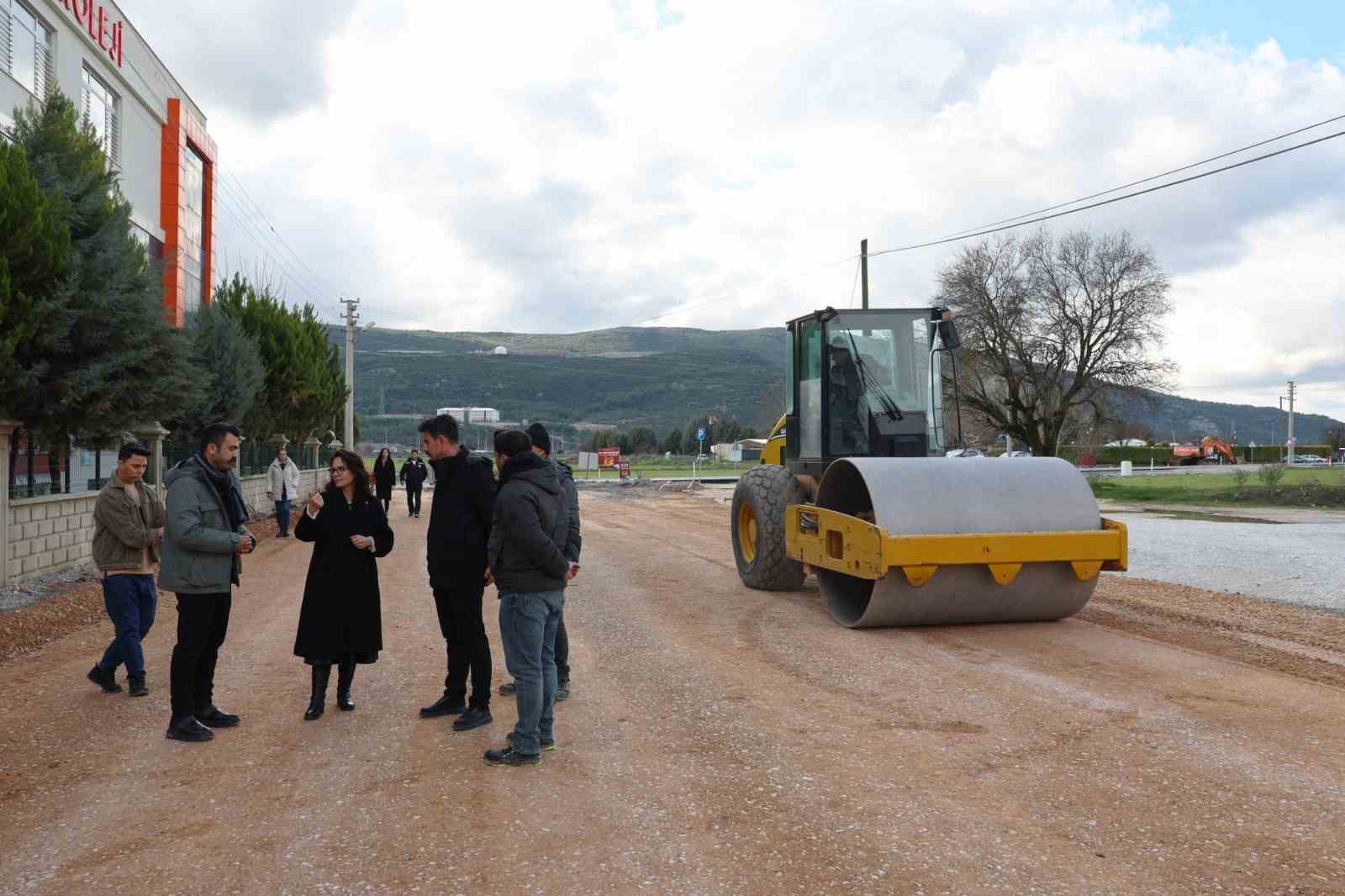 Menteşe Belediyesi’nden kolejler bölgesinde yoğun mesai