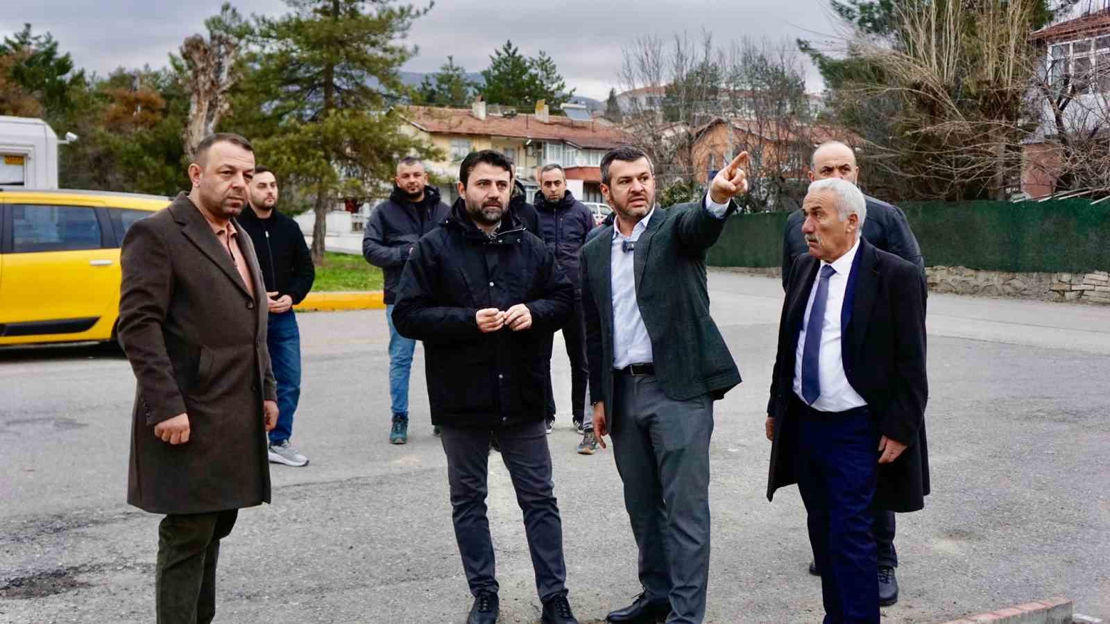 Milletvekili Cem Şahin, Karabük Belediyesi’nin çalışmalarını yerinde inceledi