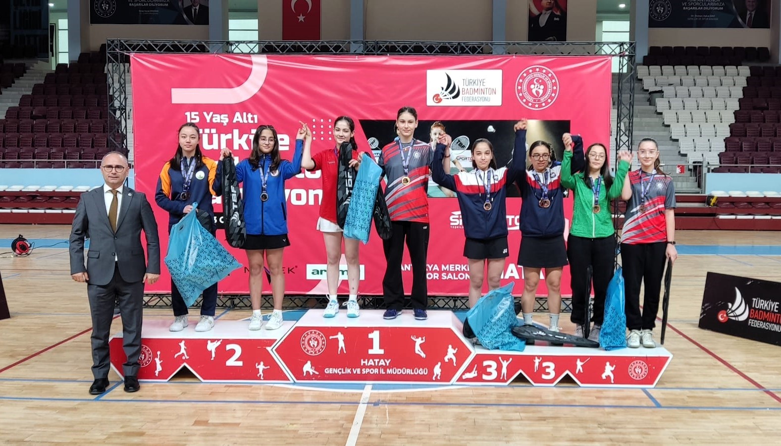 Osmangazili badmintoncular, Türkiye Şampiyonası&rsquo;nda parladı