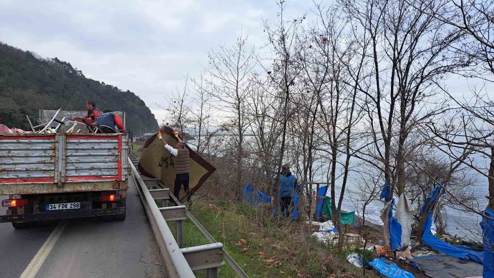 Karadeniz Ereğli&rsquo;de plajlar b&ouml;lgesindeki ka&ccedil;ak yapılan kaldırıldı
