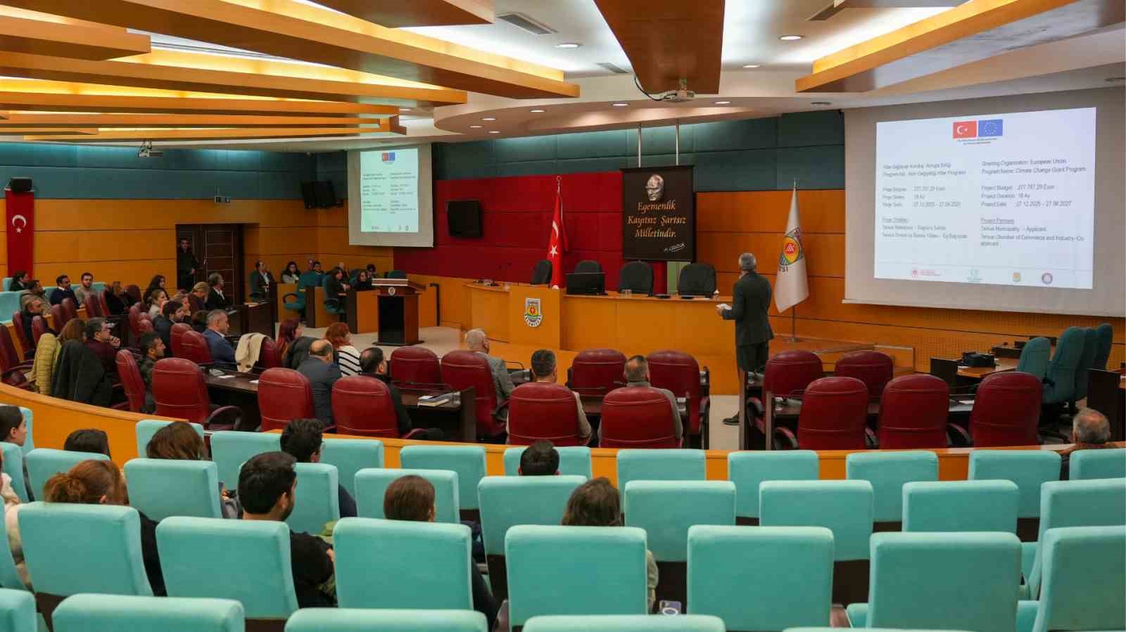 Tarsus Belediyesinden iklime diren&ccedil;li kent i&ccedil;in iki AB destekli proje
