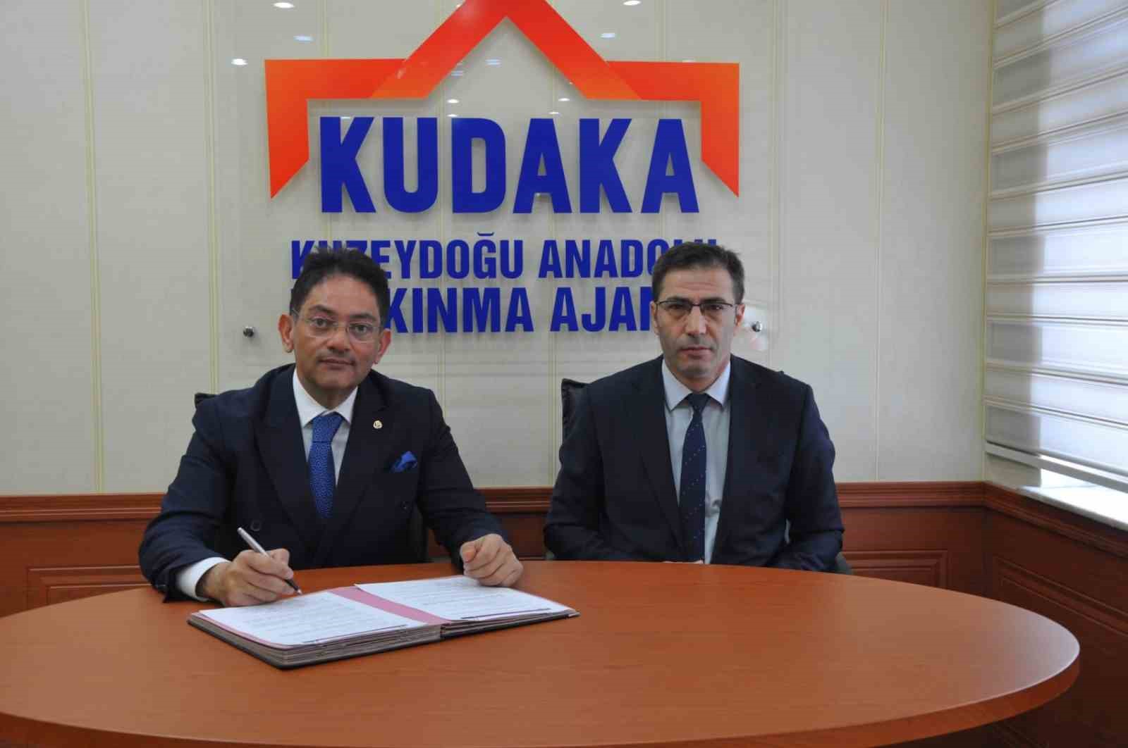 Erzurum Ticaret Borsası ile KUDAKA arasında Türkiye’de ilk olacak proje için protokol imzalandı