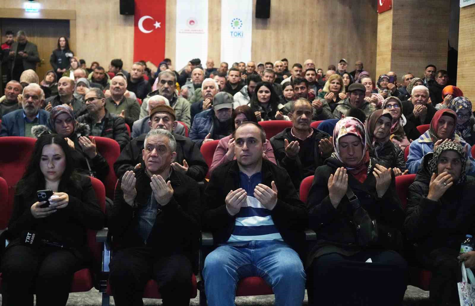 Niğde’de 2 bin 604 sosyal konutun hak sahipleri kura ile belirlendi
