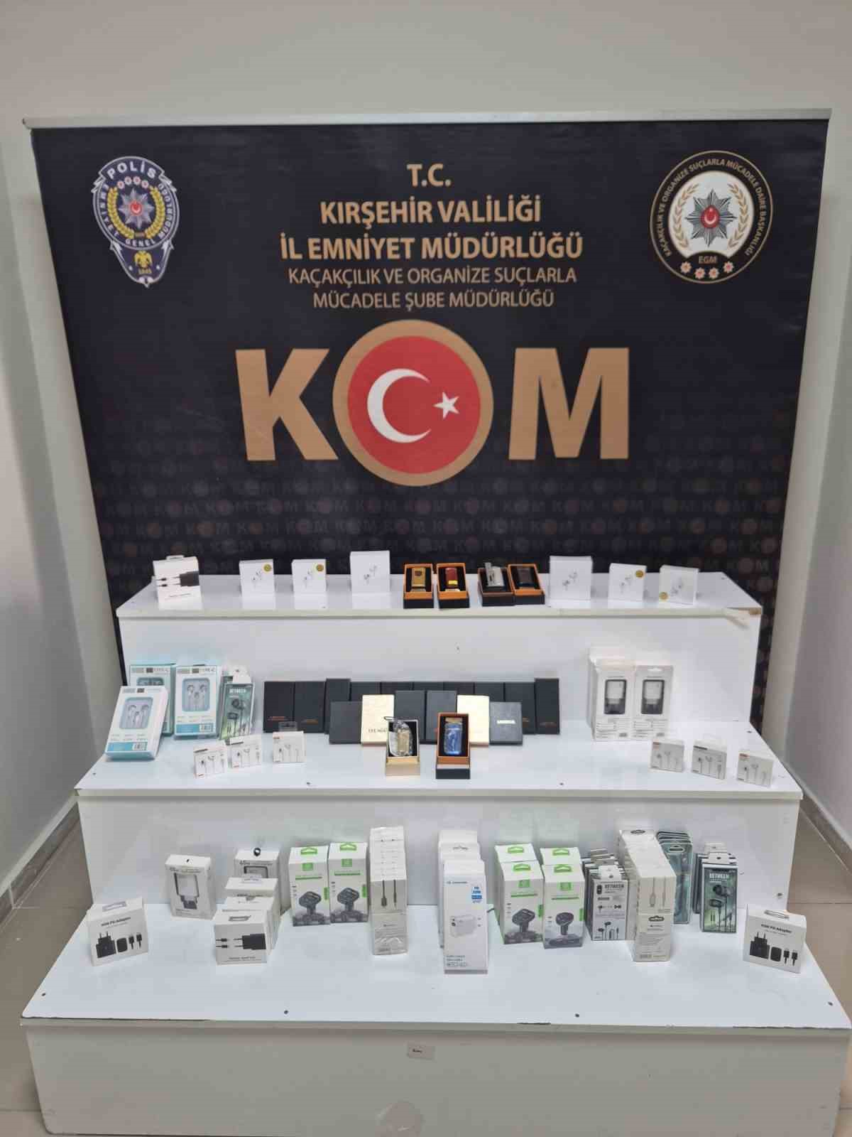 Kırşehir&rsquo;de ka&ccedil;ak&ccedil;ılık operasyonu
