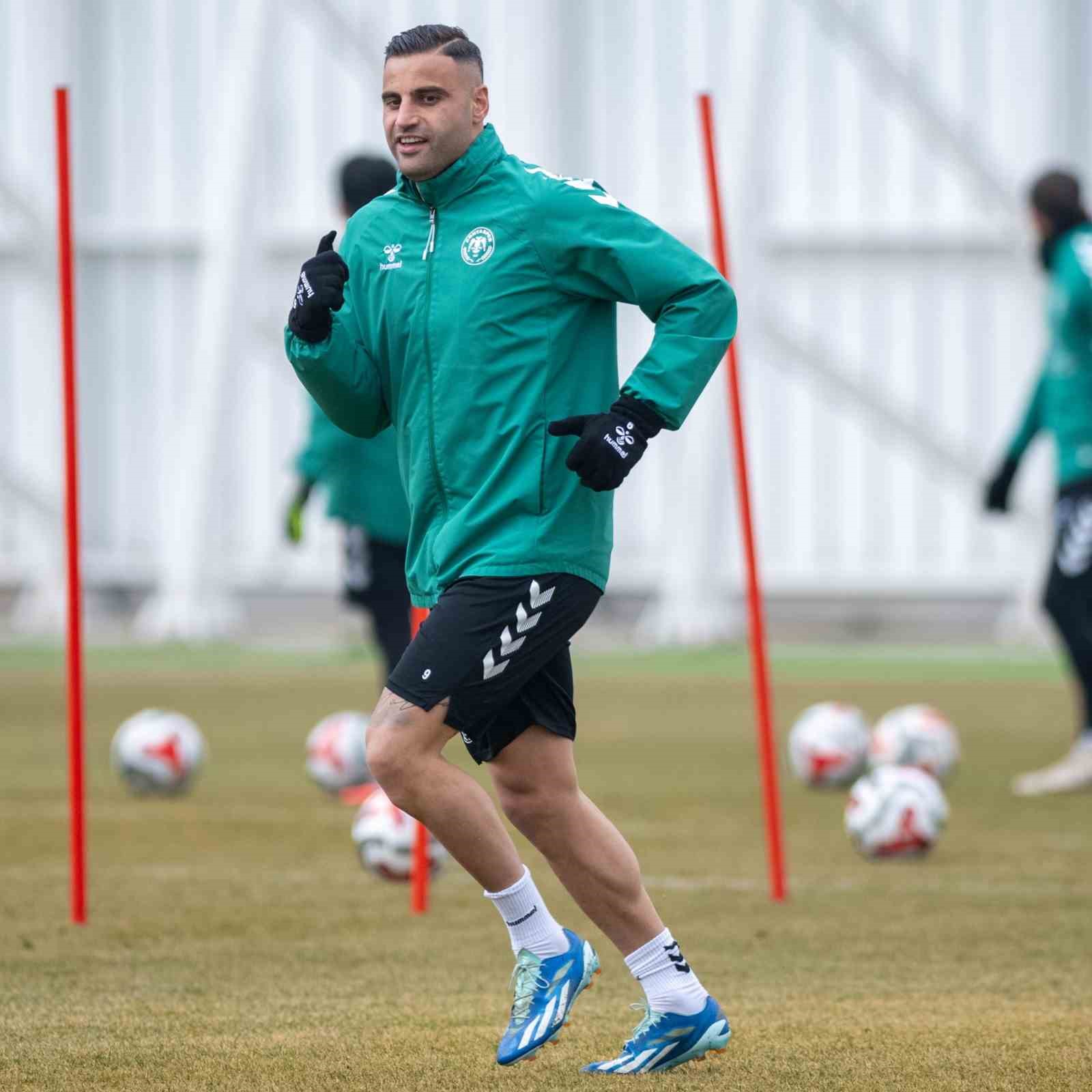 Konyaspor, Beşiktaş ma&ccedil;ının hazırlıklarına devam ediyor
