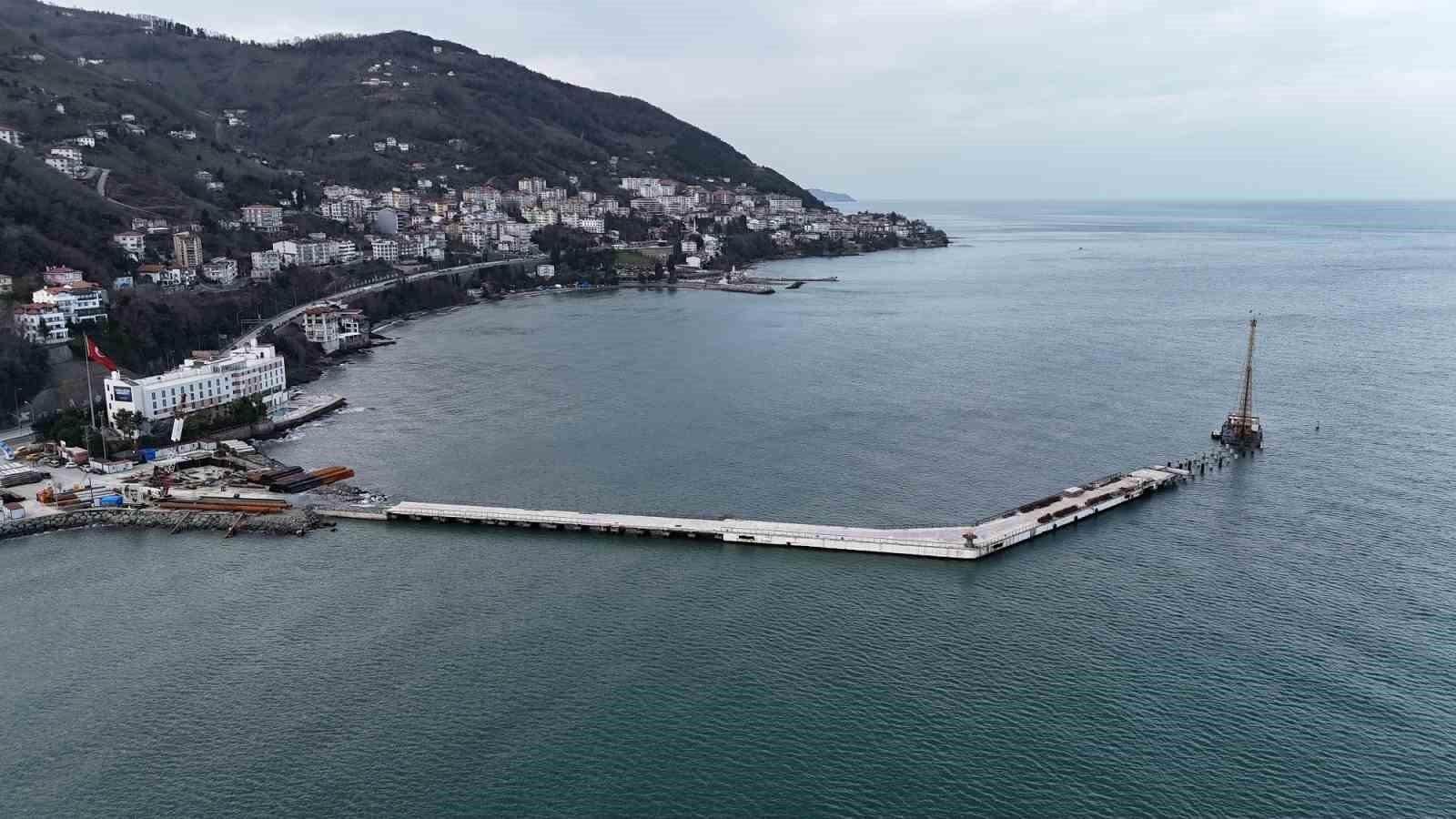 Ordu Rıhtımı 140 metre daha uzatılıyor