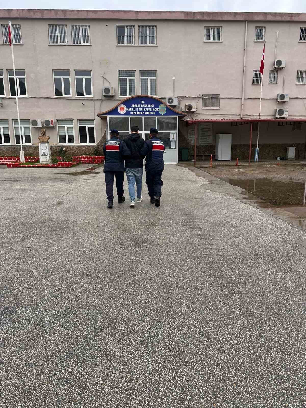 Nazilli’de 14 yıl 6 ay hapis cezası bulunan hükümlü yakalandı