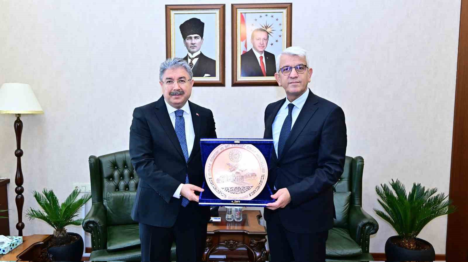 Vali Yılmaz&rsquo;a &rsquo;26 Ocak D&uuml;nya G&uuml;mr&uuml;k G&uuml;n&uuml;&rsquo; ziyareti
