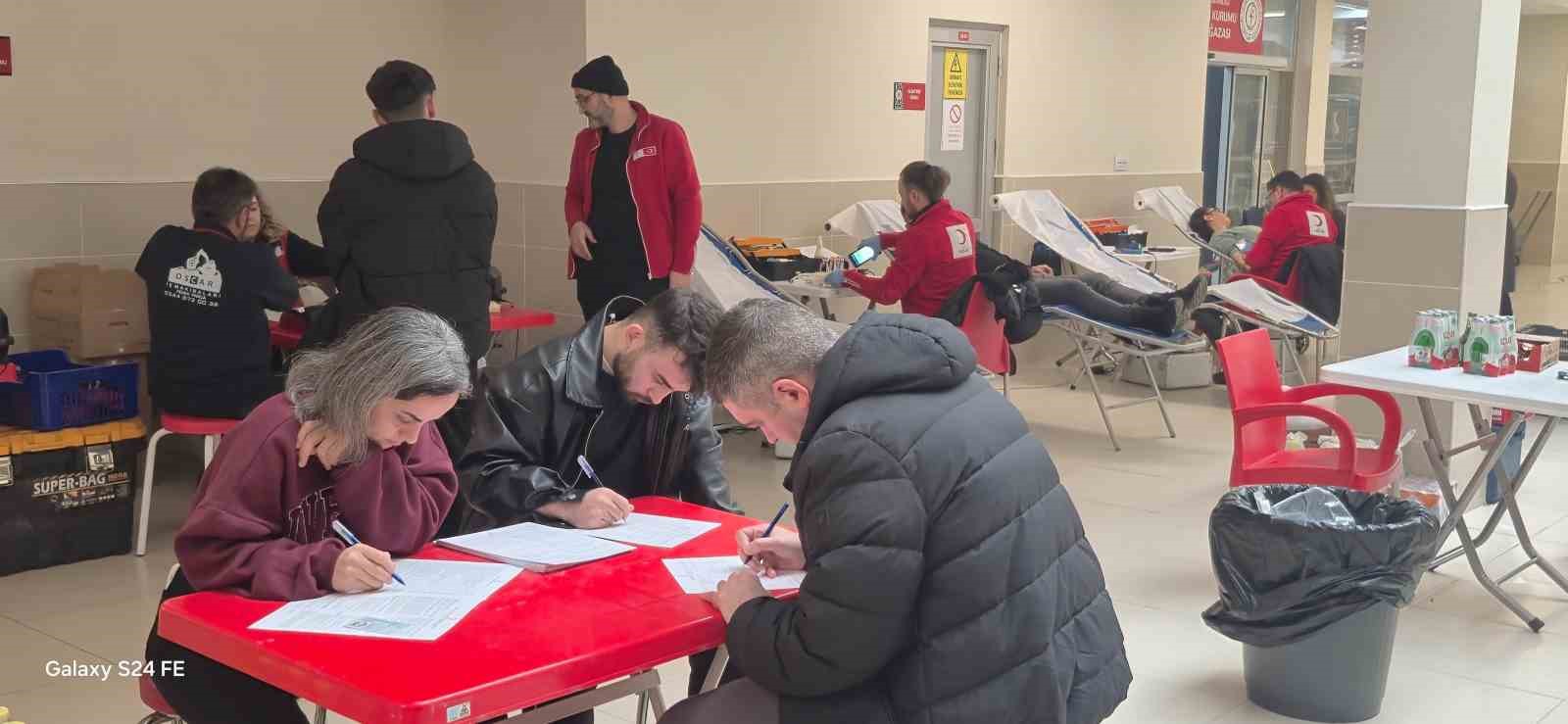 Bartın’da 2 günde 52 ünite kan bağışı yapıldı