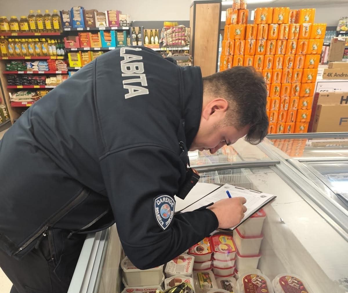 Darende&rsquo;de zabıta ekiplerinden denetim
