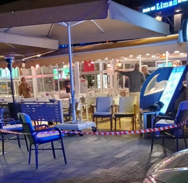 Restorana silahlı saldırının görüntüleri ortaya çıktı