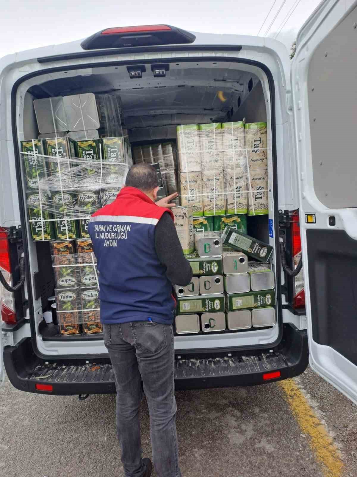 Köşk’te sahte zeytinyağı operasyonu: 3 ton yağa el konuldu