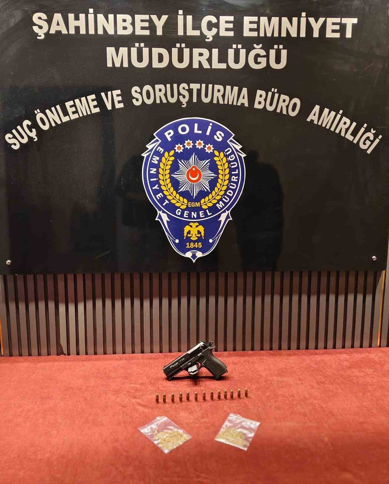 Gaziantep’te uyuşturucu operasyonunda 11 yıl hapis cezası bulunan şahıs yakalandı