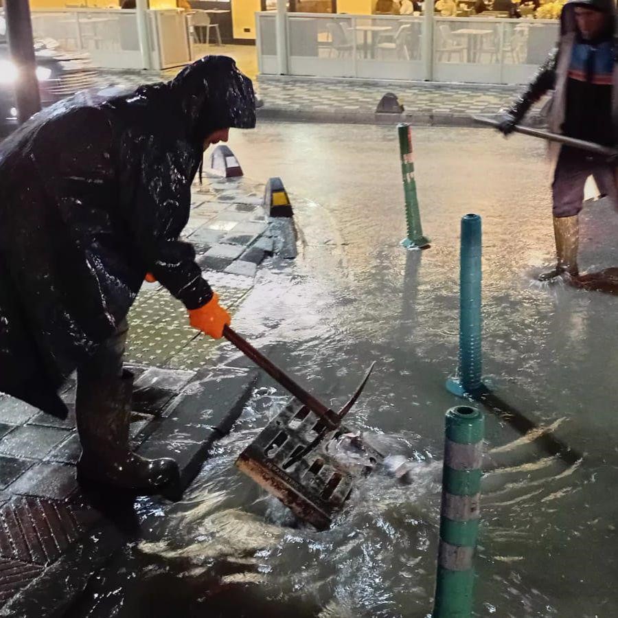 Manisa’da büyükşehir ve MASKİ’den sağanak yağışa etkin müdahale