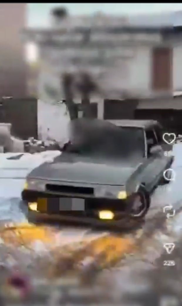 Bursa’da drift yapan sürücüye 58 bin lira ceza