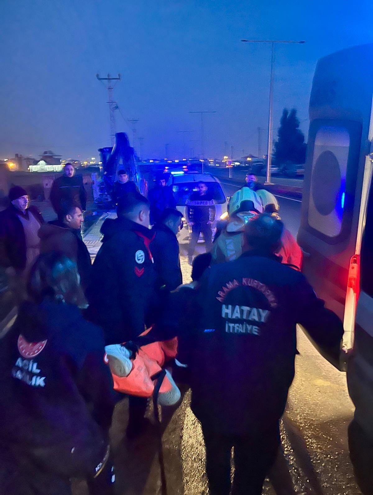 Defne&rsquo;de trafik kazası: 2 yaralı
