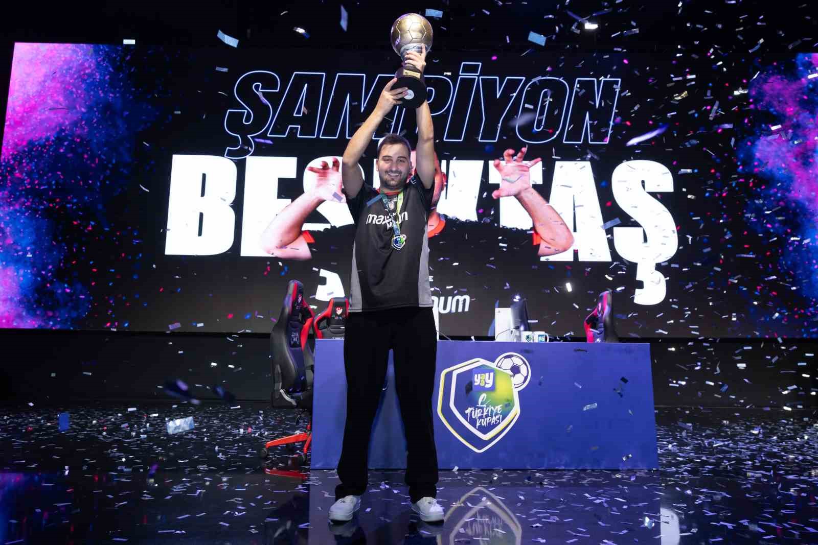 Yaay eT&uuml;rkiye Kupası&rsquo;nda şampiyon Beşiktaş oldu
