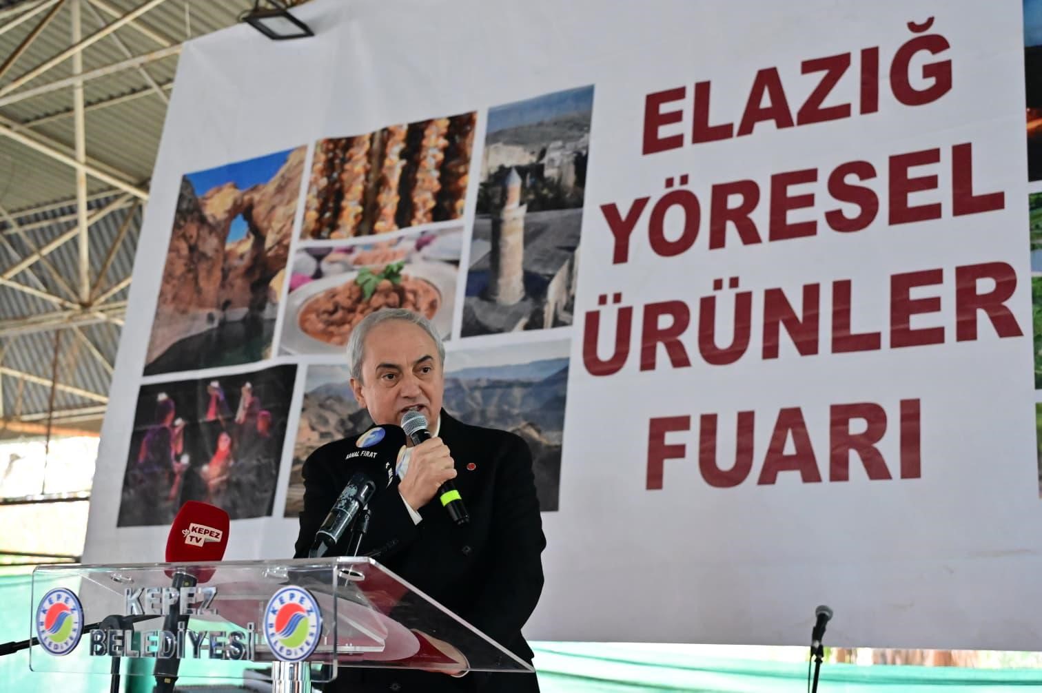 Kepez&rsquo;de Elazığ r&uuml;zgarı esti
