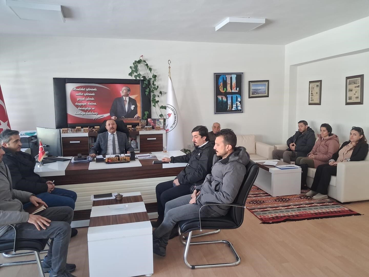 Çıldırda okul müdürleri toplandı