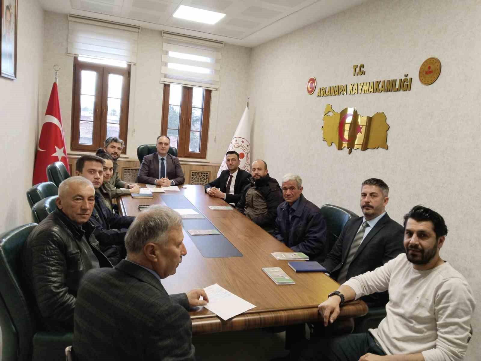 Aslanapa’da İlçe Av Komisyonu toplantısı