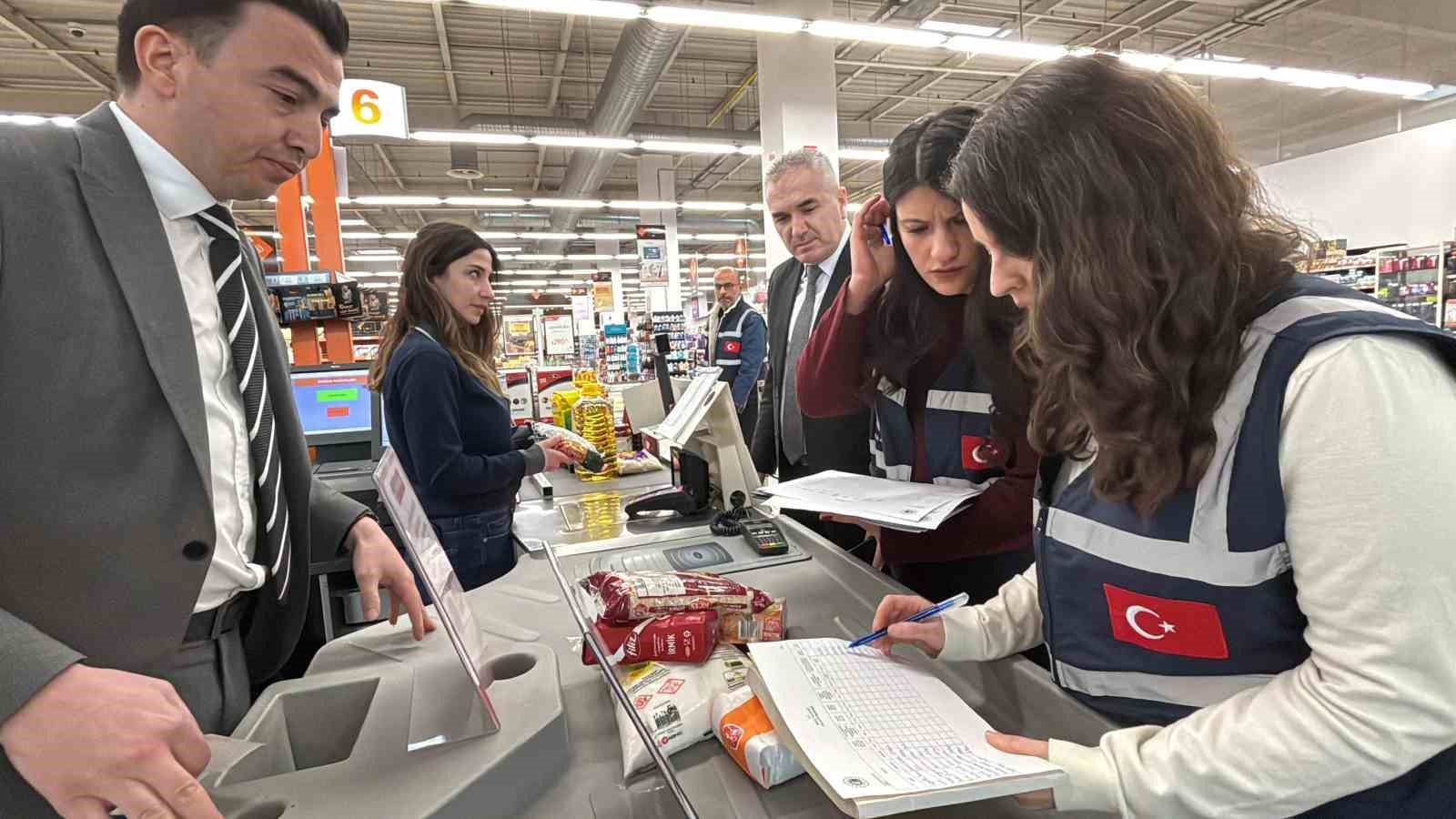 Bolu’da Ramazan ayı öncesi fahiş fiyat denetimi
