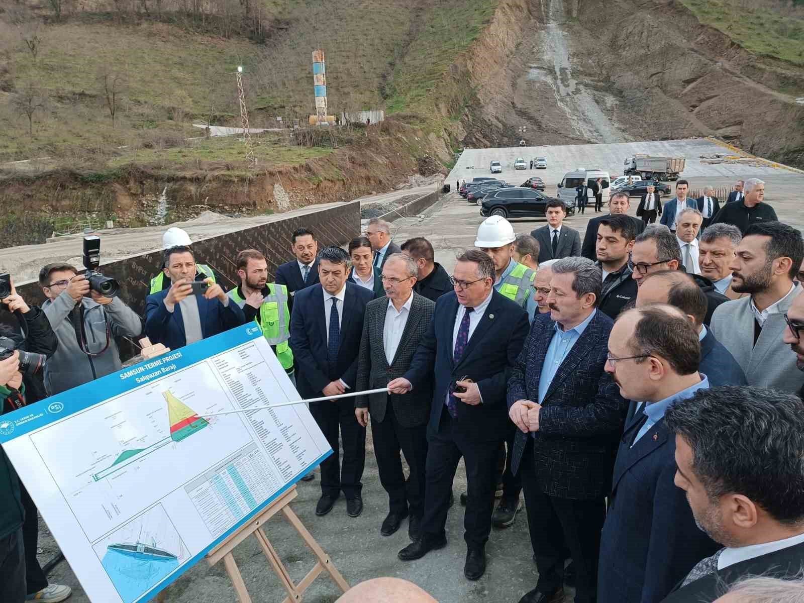 Salıpazarı Barajı&rsquo;nda kritik inceleme
