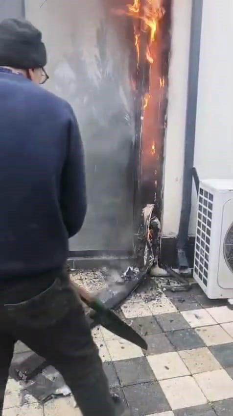 Bursa&rsquo;da yazlık evde &ccedil;ıkan yangın paniğe neden oldu
