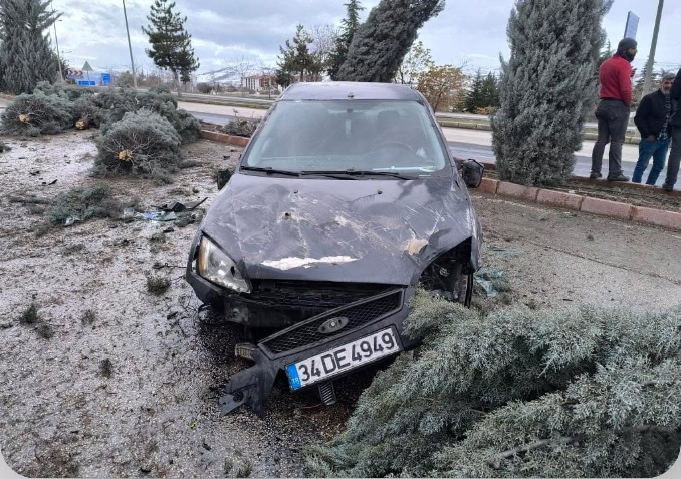 Elazığ’da trafik kazası: 1 yaralı