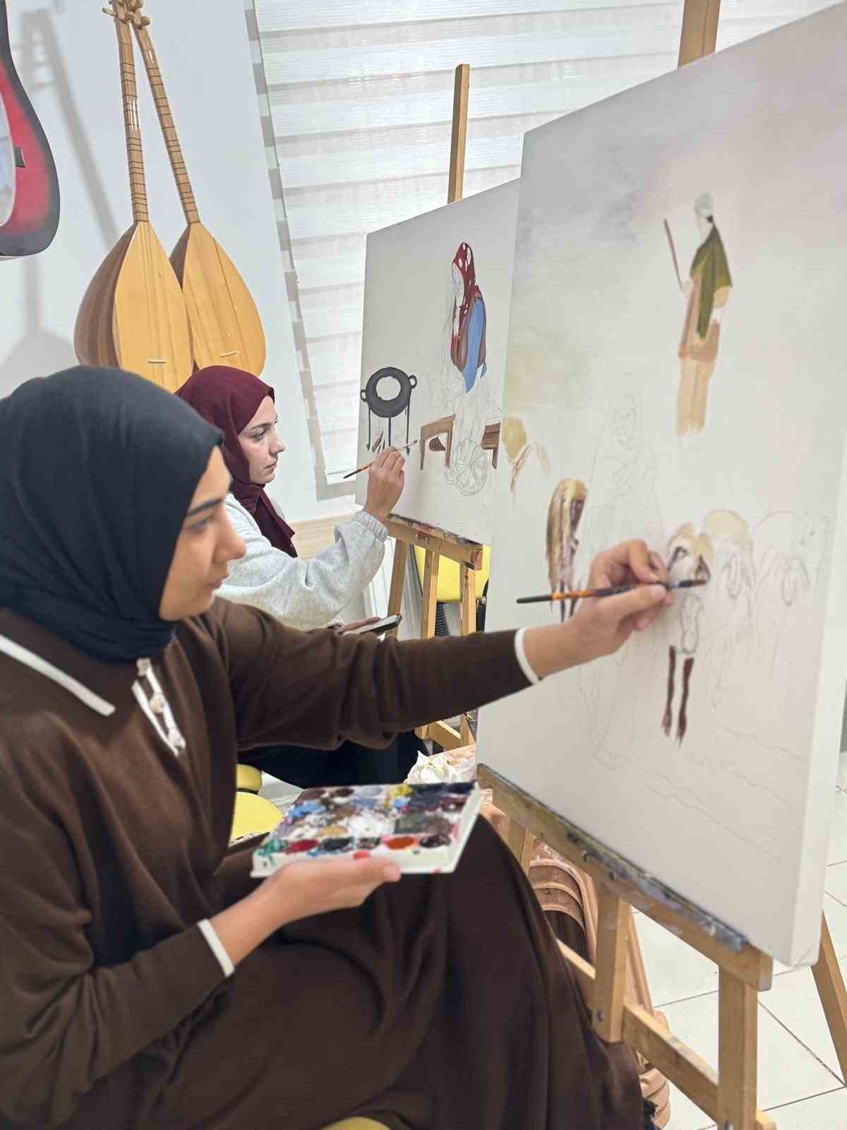 Batman’da gençler yeteneklerini keşfediyor