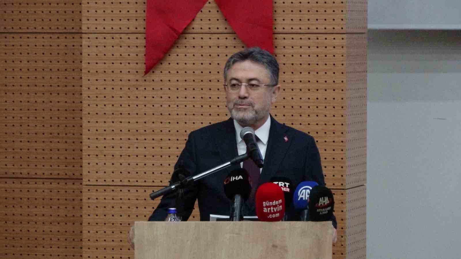 Bakan Yumaklı: "Su artık hayati bir başlık haline geldi"