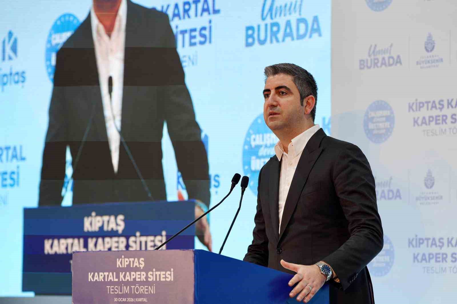 Kartallılar KİPTAŞ Kaper Sitesi’nde yeni evlerine kavuştu