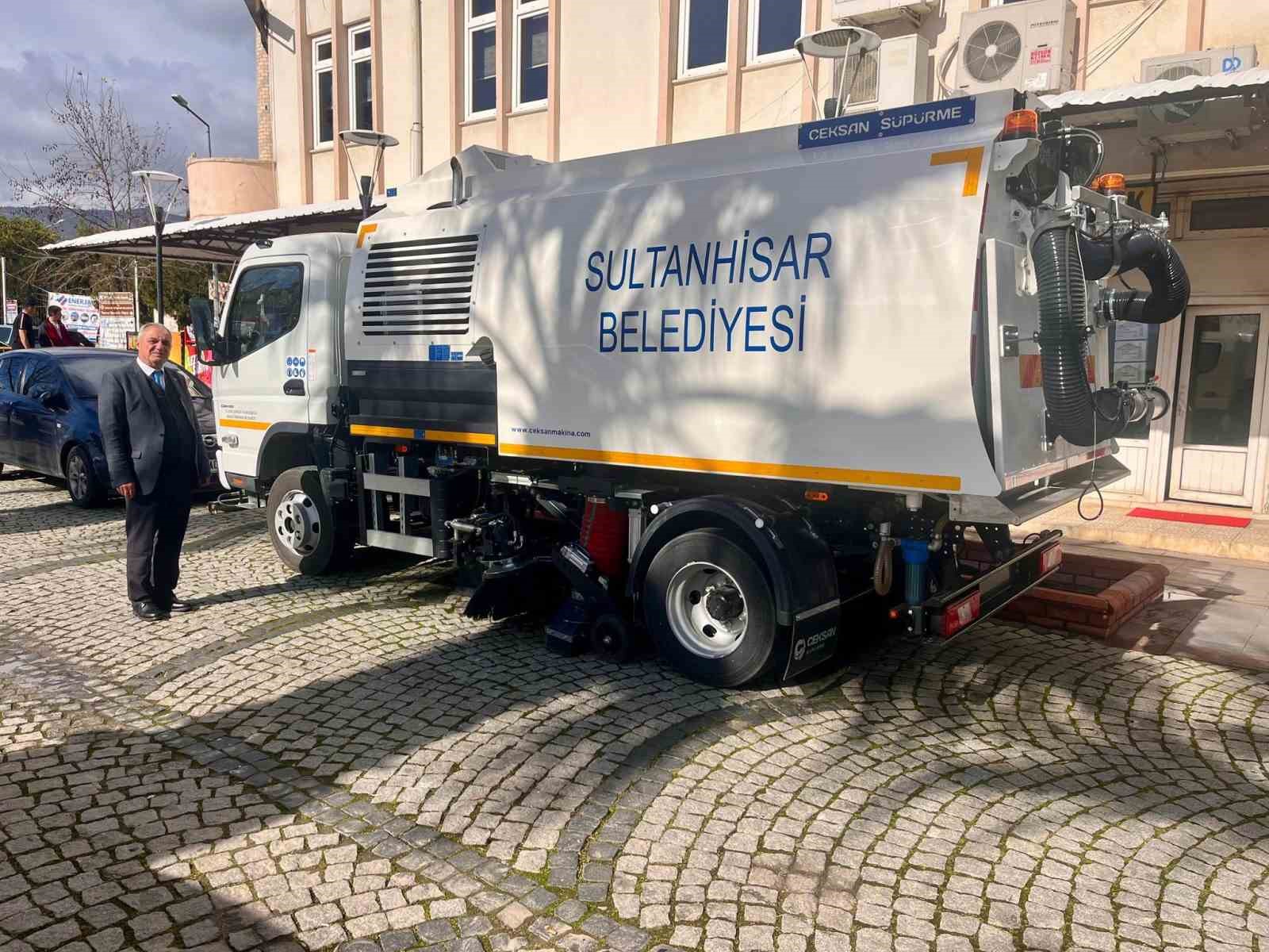 Sultanhisar Belediyesi’nin araç filosu güçlendi