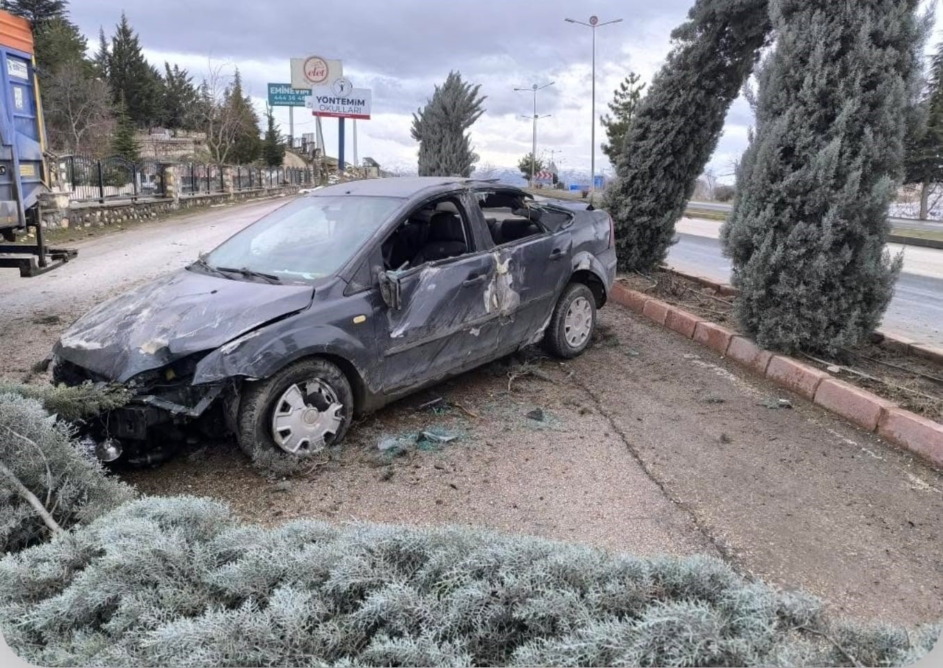 Elazığ&rsquo;da trafik kazası: 1 yaralı
