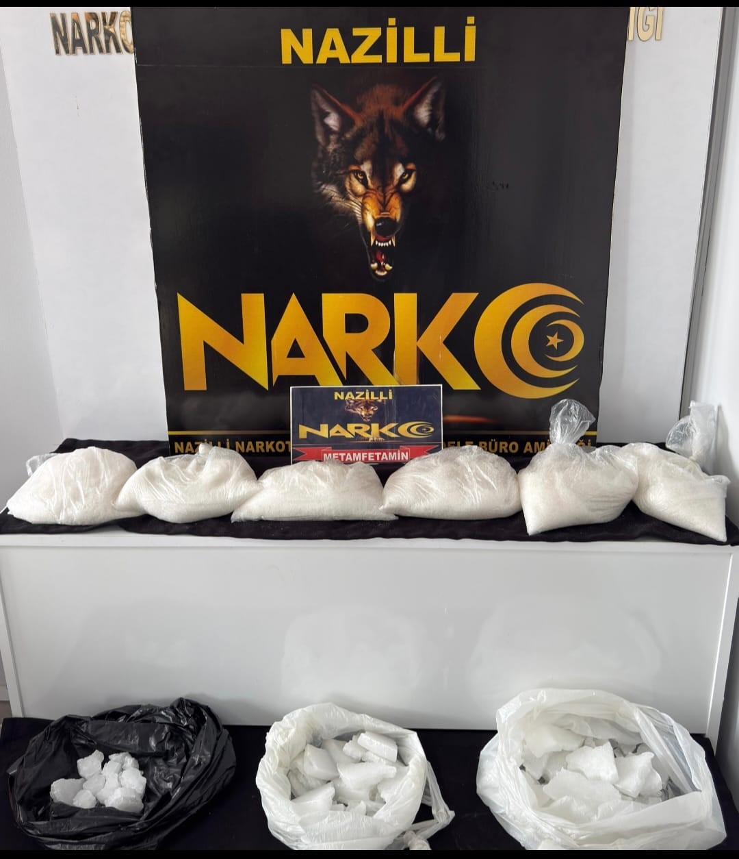 Nazilli’de 9 kilo 428 gram uyuşturucu ele geçirildi