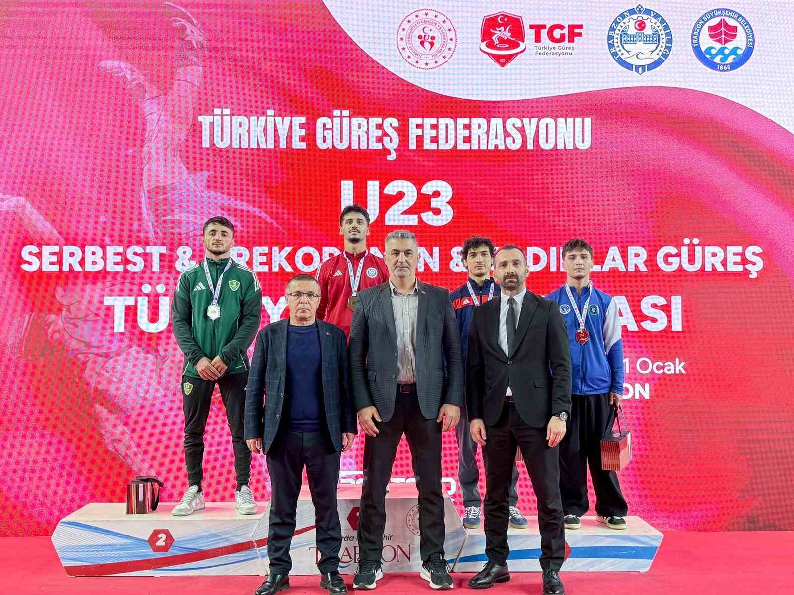 U23 Grekoromen Güreş Türkiye Şampiyonası sona erdi
