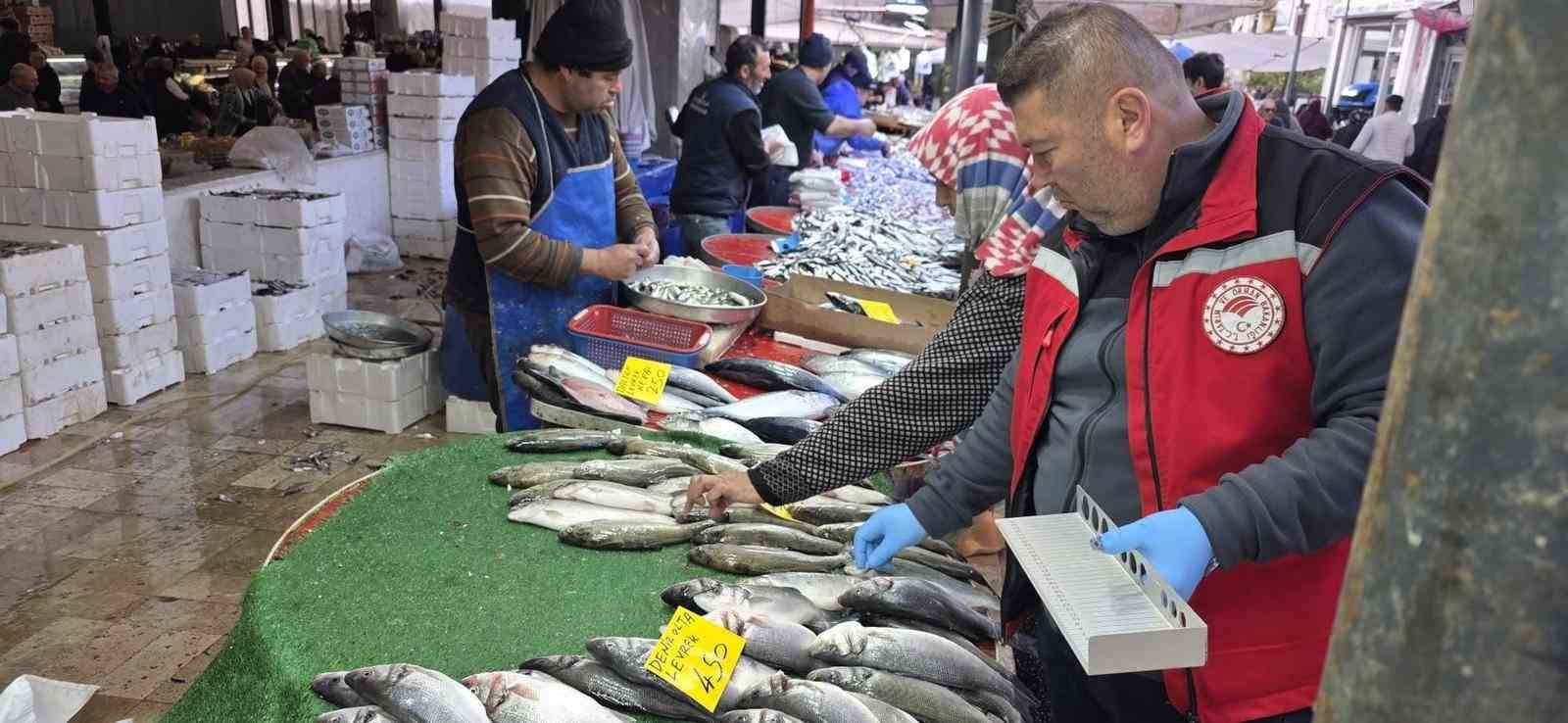 Sarıg&ouml;l&rsquo;de balık tezgahlarına sıkı denetim
