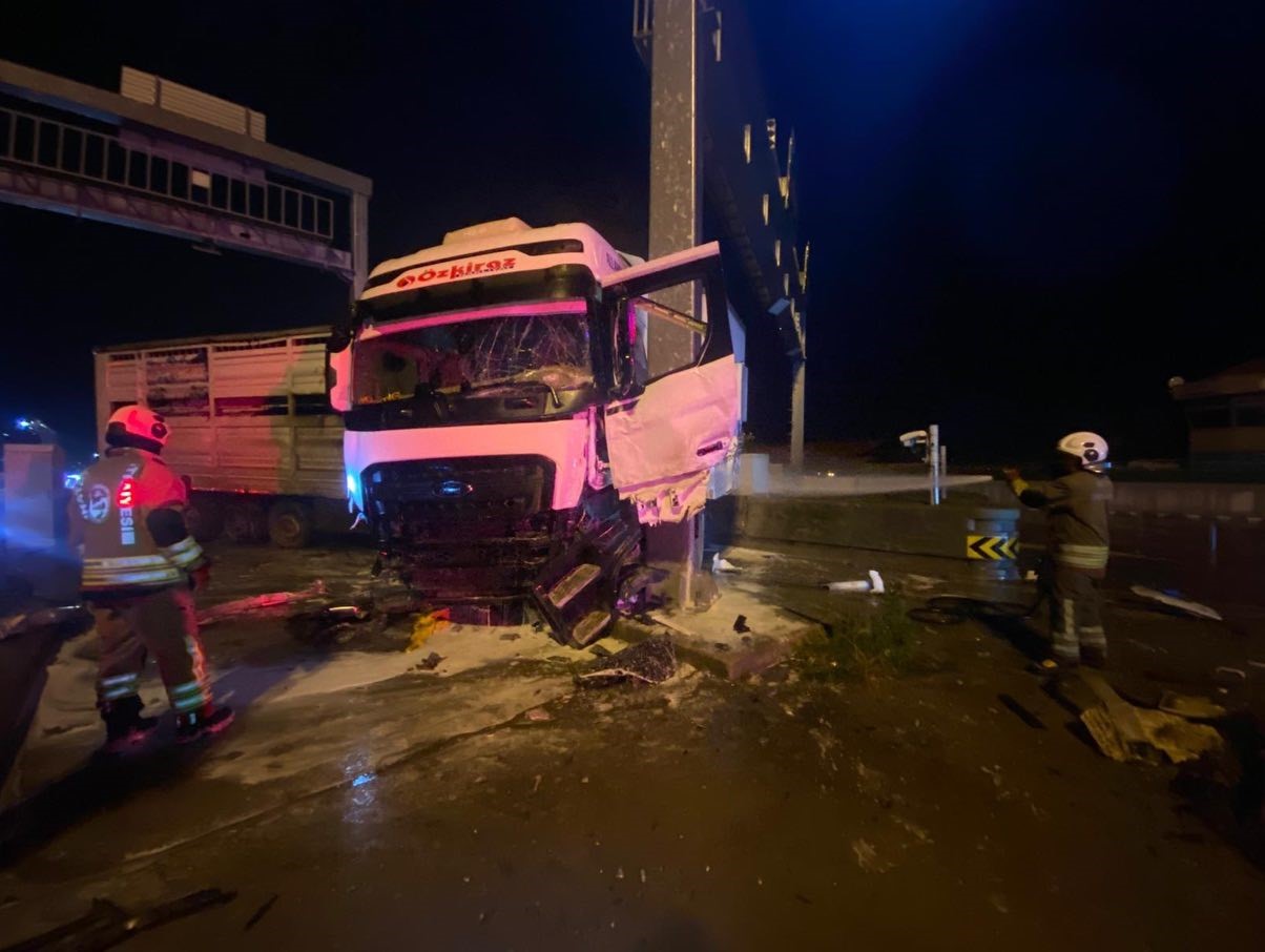 Hatay’da trafik kazası: 1 yaralı