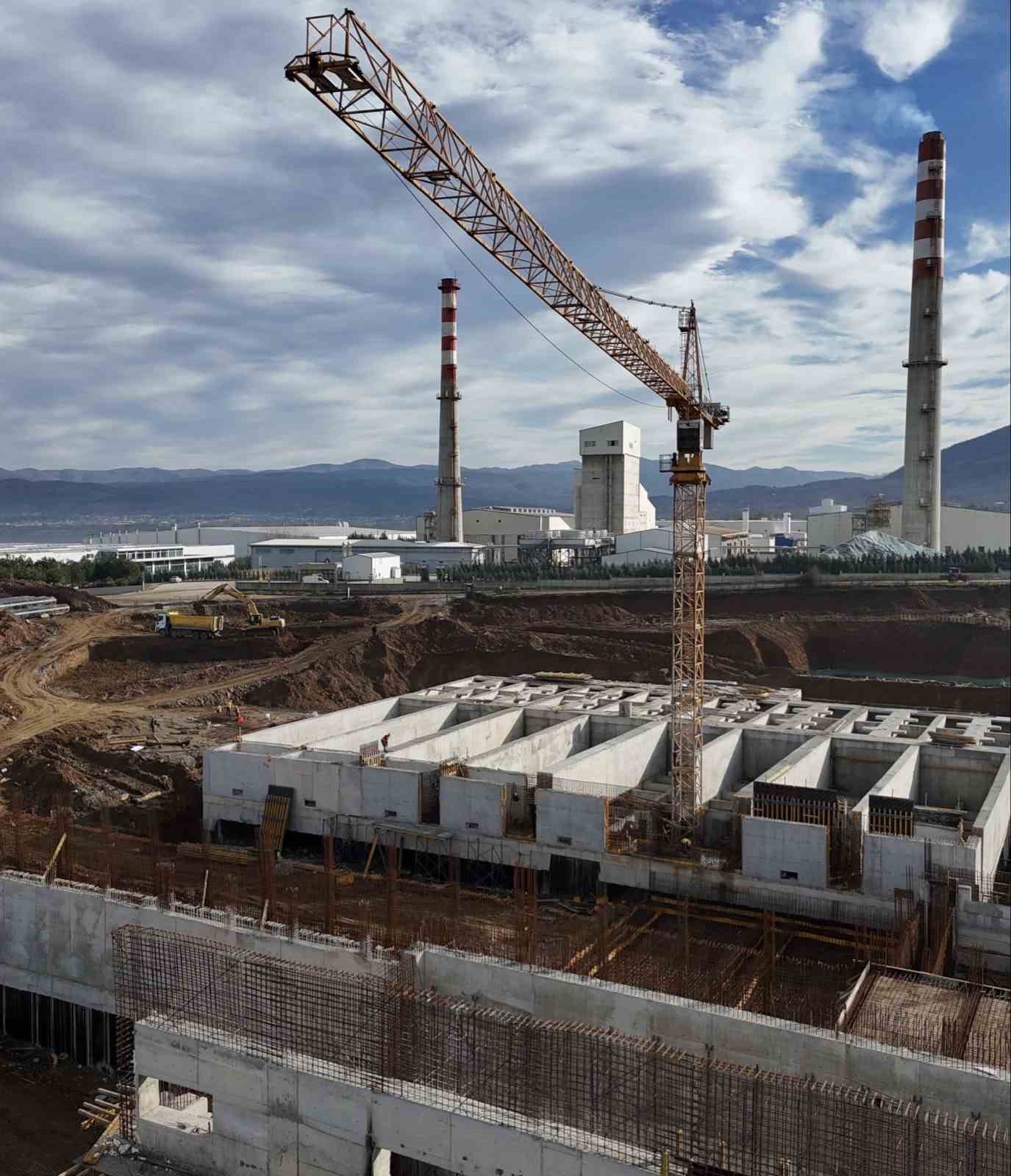 İ&ccedil;me suyu arıtma tesisi hızla y&uuml;kseliyor
