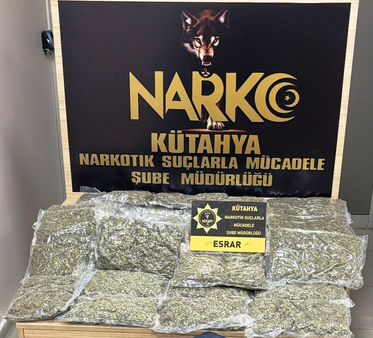 Kütahya’da uyuşturucu operasyonu, 4 şüpheli tutuklandı