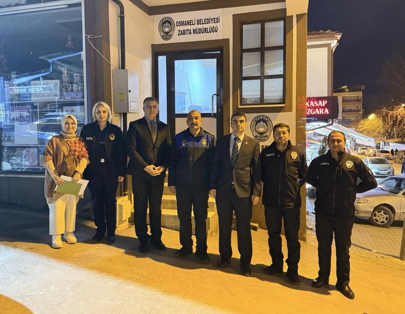 Kaymakam Kılı&ccedil; itfaiye ve zabıta &ccedil;alışmalarını inceledi
